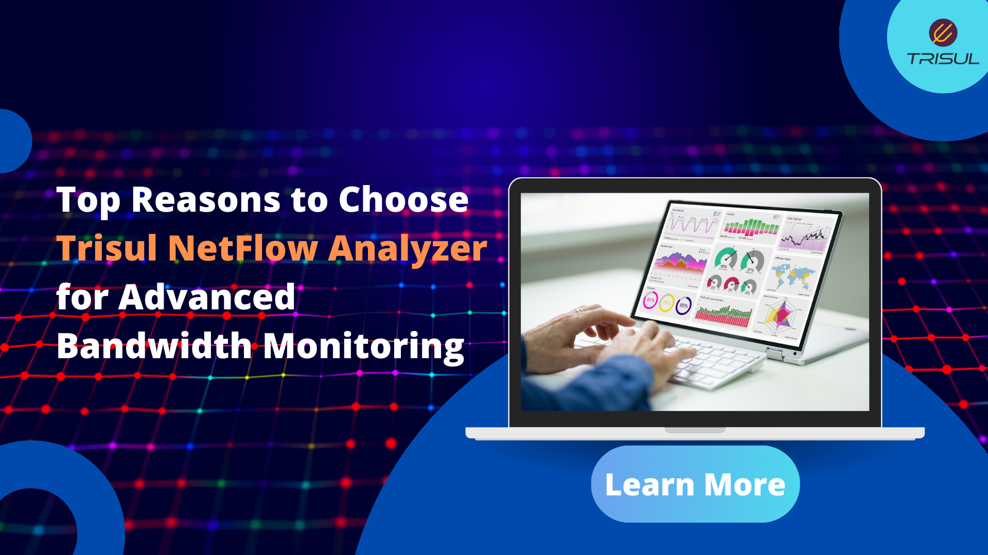 Trisul NetFlow Analyzer for Advanced Bandwidth Monitoring