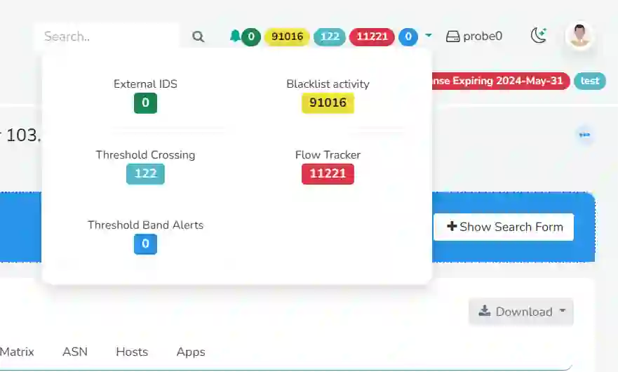 Relatime Alerts Notification